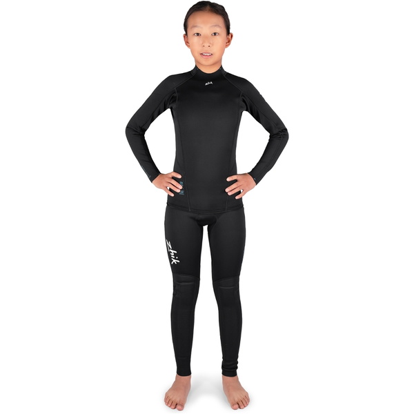 2026 Zhik Junior Microfleece Top DTP-0530 - Black